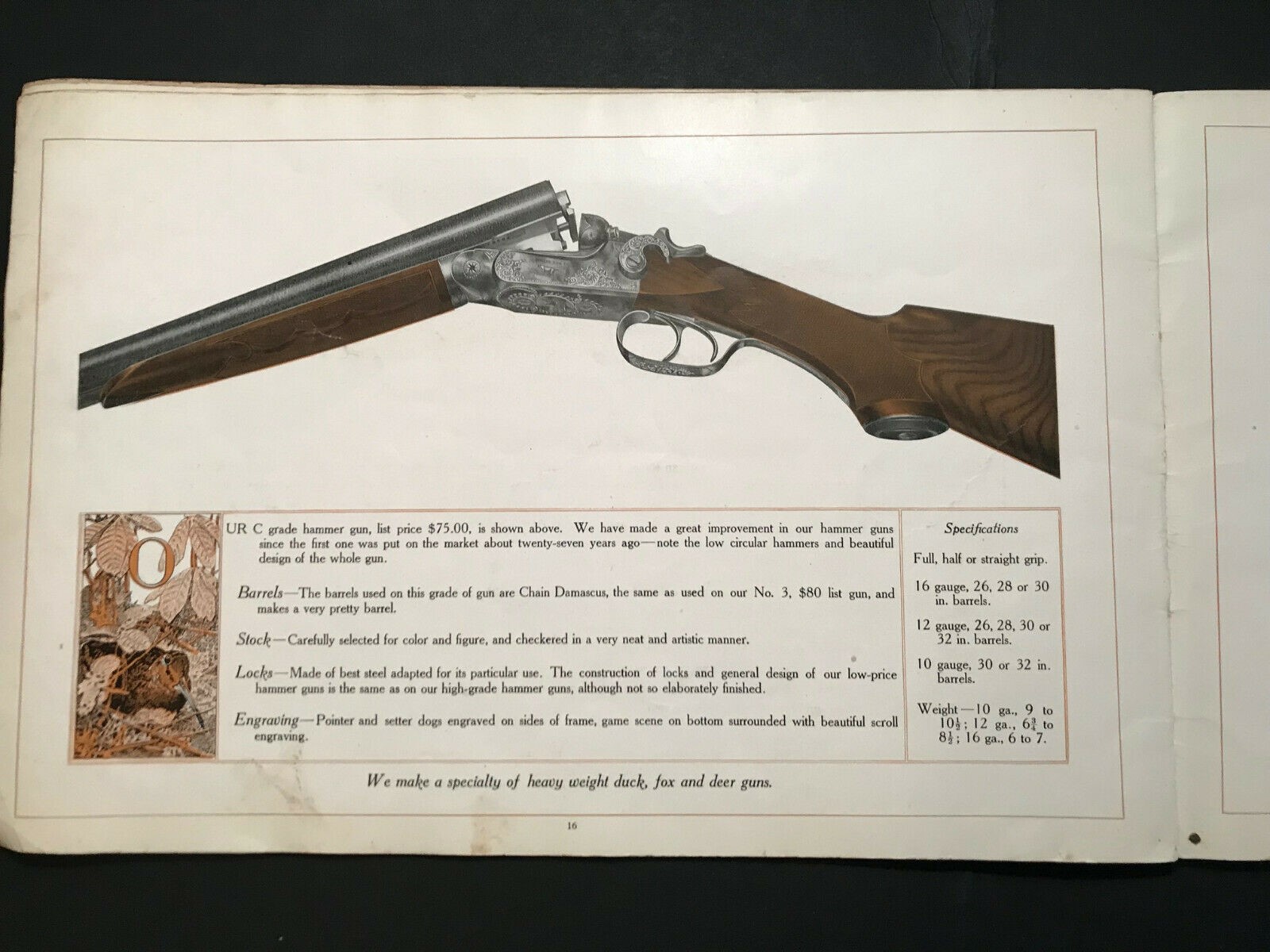 ORIGINAL ITHACA GUN CATALOG